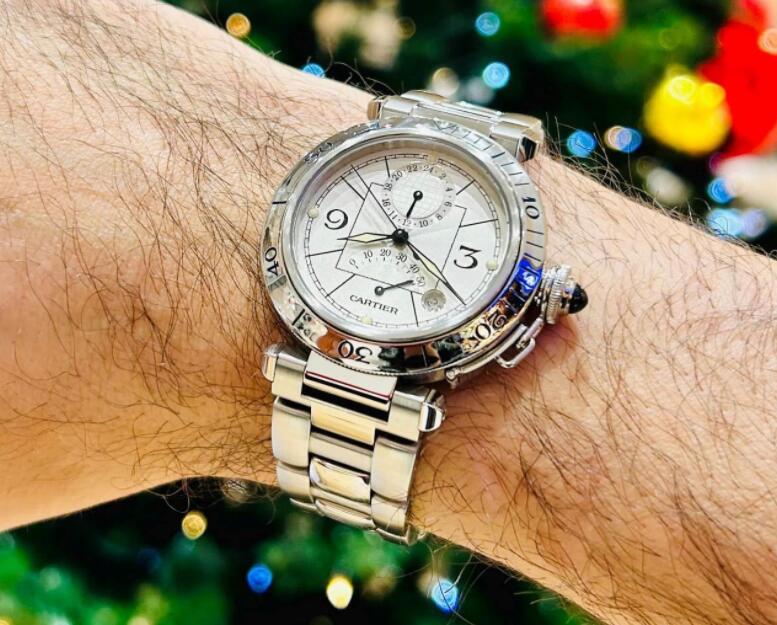 Top Quality Replica Cartier Pasha GMT Power Reserve For Sale